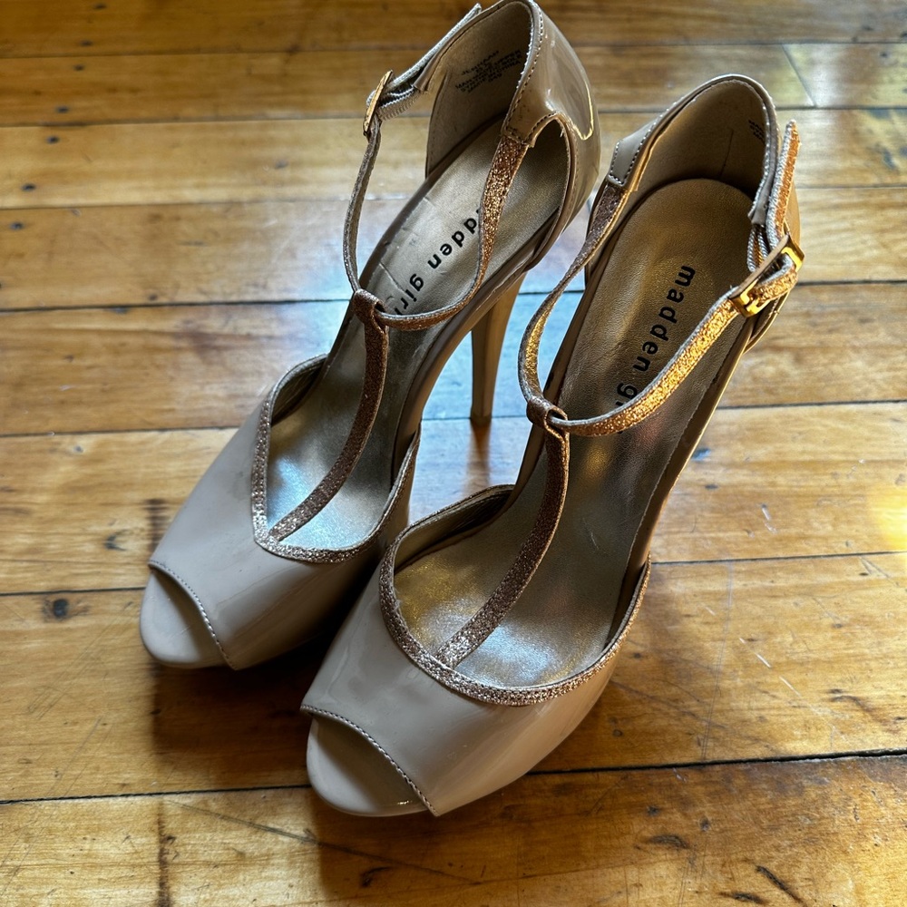 Madden Girl Nude Heels